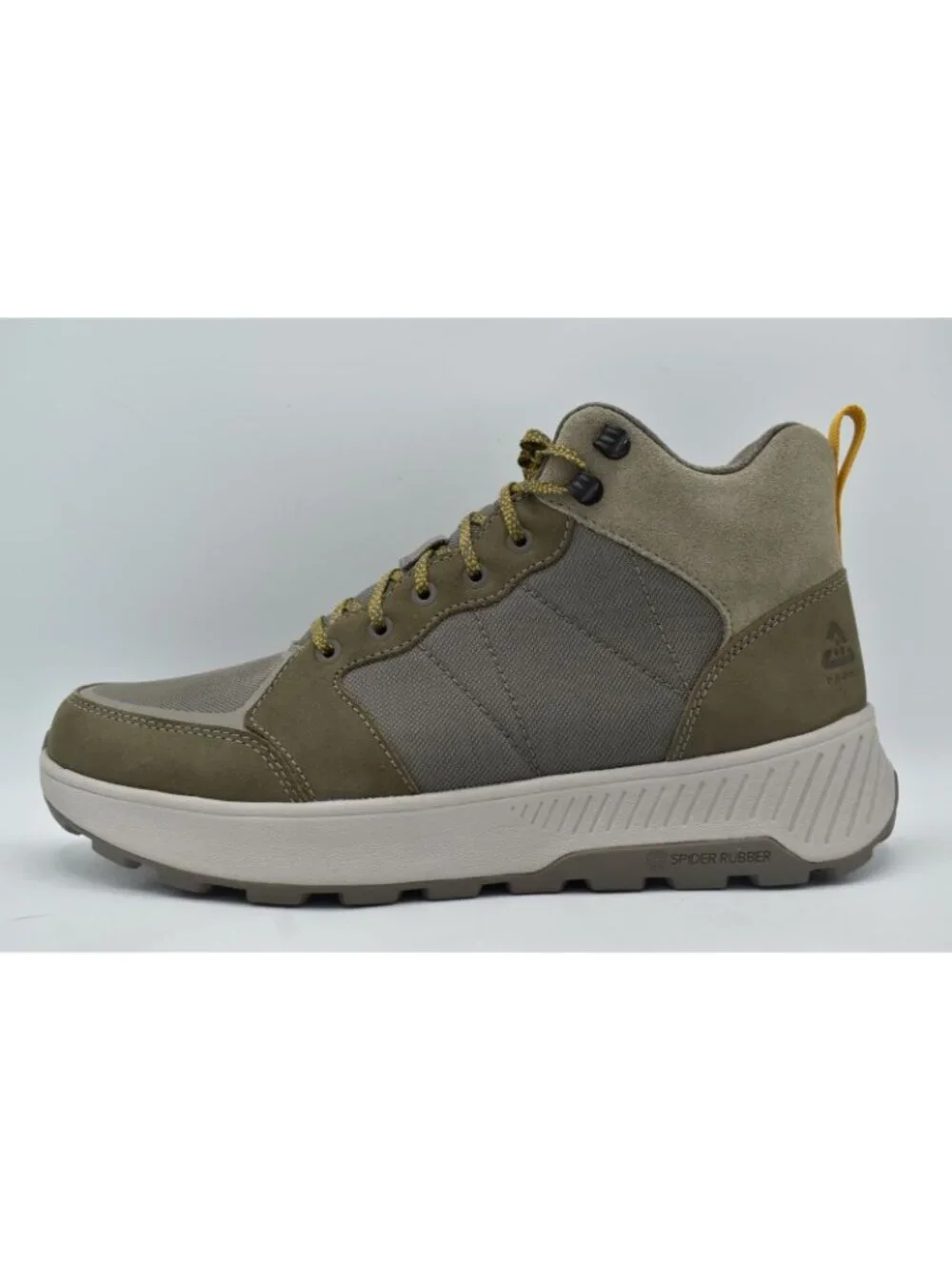 Teva Mens‎ Size 9.5 Ellwood Mid Rapid Proof Taupe Leather WP Hiking Boots